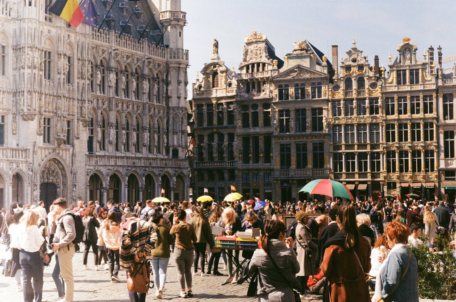 Belgium cityscape