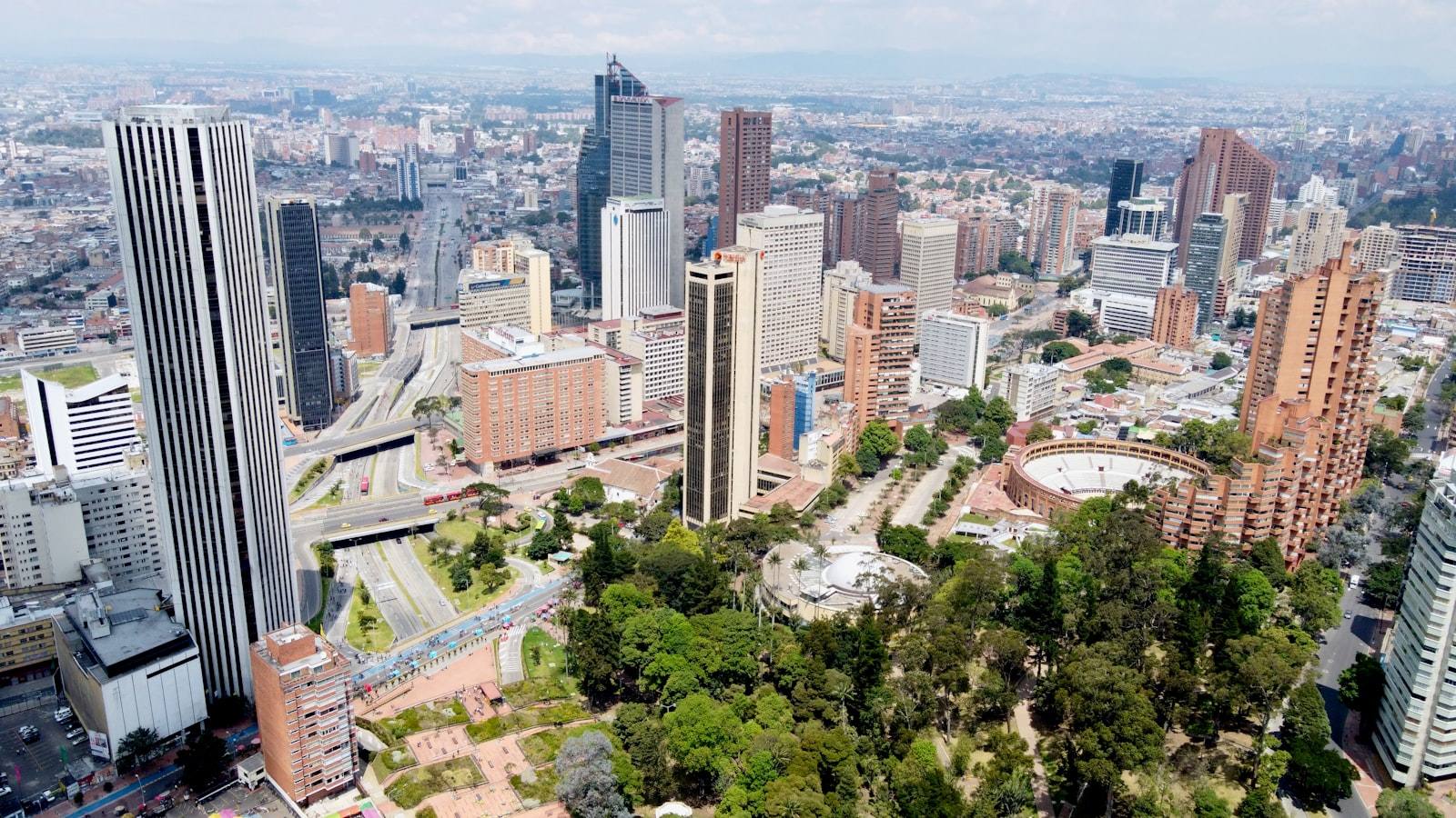 Colombia cityscape