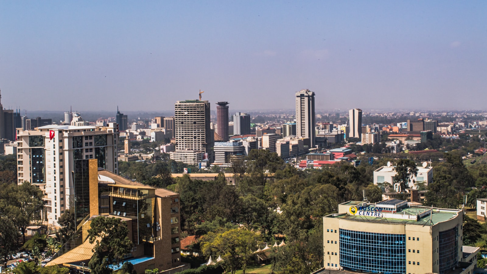 Kenya cityscape
