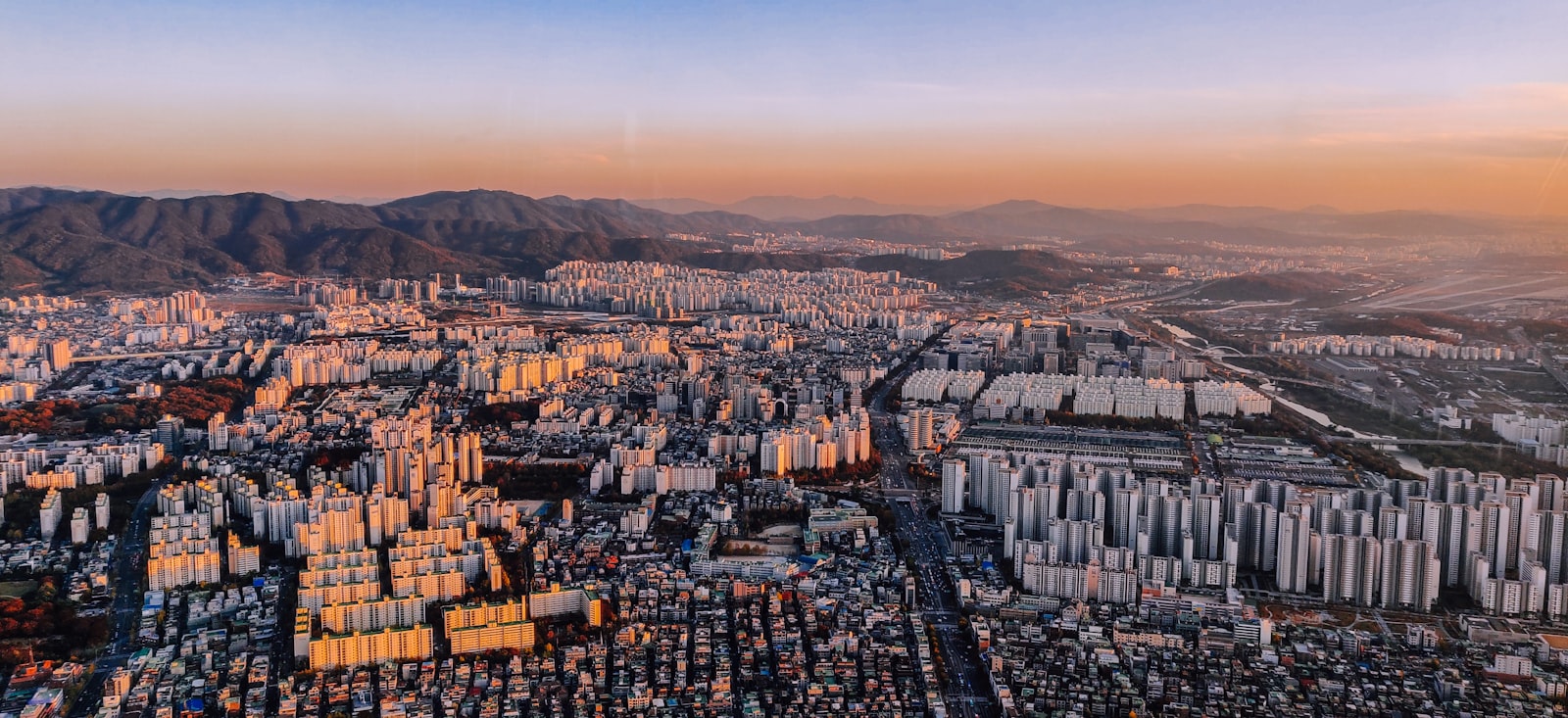 South Korea cityscape